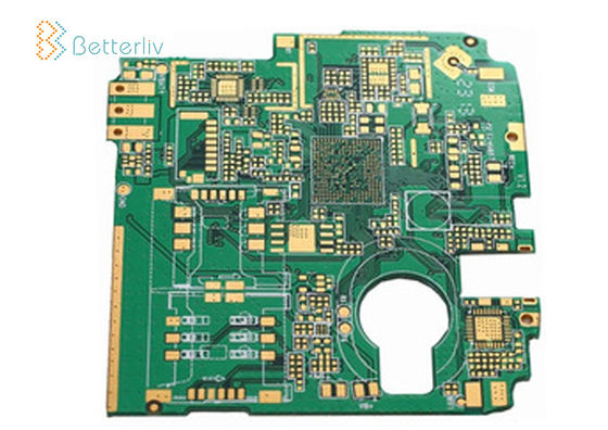 HASL Bốn lớp Pcb Độ dày 1,0mm Mạ vàng cứng Kích thước bảng tùy chỉnh